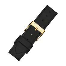 Guess GW0504L5 Damen Dreieck Kristall Uhr, goldfarbenes Gehäuse, schwarzes Lederarmband, funkelnder Strass Dekor, luxuriöse Quarz Armbanduhr, modisch für Party und Alltag, ideales Geschenk zum Geburtstag und Abschluss - Schwarz - Übersicht 7