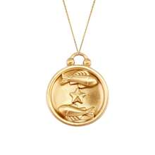 Trending Stainless Steel Embossed Zodiac Necklace, 12 Constellations 14K Pendant Necklace, Unique Jewelry For Men And Women - Zodiac Necklace - View 18