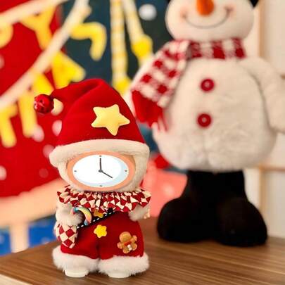 1 pieza Nuevo conjunto de ropa para muñecas, que incluye ropa de 1ra/2da generación, muñeca de cerámica, sombrero de cubo, peto vaquero y camisa con estilo de campeón de bádminton Lin Dan