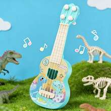 Mini Ukulele Toy For Kids, Miniature Guitar String Instrument For Music Learning And Early Rhythm Training, Lightweight Easy-To-Play Educational Musical Toy, Interactive Beginner Ukulele To Inspire Musical Interest, Hand-Eye Coordination And Auditory Development, Durable Portable Practice Instrument For Parent-Child Entertainment And Classroom Activities, Ideal For Home Play, Travel, Birthday Parties,And Holiday Gift Giving - Multicolor - View 10