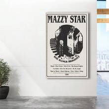 Framed Mazzy Star She Hangs Brightly Poster | 90s Dream Pop Alternative Rock Wall Art. Idear Gift For New Year, Thanksgiving And Christmas – Perfect Art For Home Decor, Living Room, Kitchen, Bathroom & Room Decor. - 隨機印刷 - 查看 5