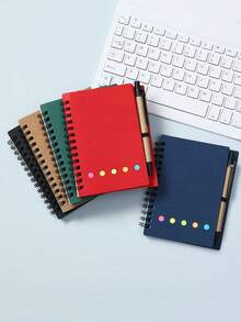 A7 Mini Notebook, Student Memo Pad, Portable Bandage Memo Book - Multicolor - View 11