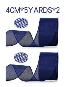 Fita de linho de 20/5 jardas com borda de arame - Material de poliéster, adequada para embrulhos de presentes, laços, guirlandas e decorações de árvores de Natal - Disponível em vários tamanhos e cores. Ideal para presentes femininos, presentes para o Dia das Mães, flores, estames, projetos de artesanato, decoração de ambientes, decoração de quartos, plantas, decoração de casamentos, etc. - Multicolorido - Ver 26