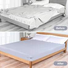 Sheet Fixing Clips, Strong Sheet Locks, Stable Non-Slip Sheet Corner Straps, Suitable For All Sizes Of Mattresses (4-Pack, White) - trắng - Xem 7