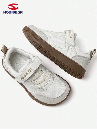 HOBIBEAR 1双儿童透气平底鞋，男女童赤足鞋，户外运动鞋，橡胶防滑鞋底，适合校园、远足、青少年穿着