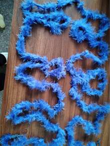 1 chiếc khăn choàng lông giả nhiều màu sắc, được làm từ chất liệu nhung mềm mại, thiết kế dành cho nữ, một phụ kiện đa năng phù hợp cho khiêu vũ, đám cưới, tiệc tùng, Halloween, Giáng sinh, đêm giao thừa và tiệc trà. - Nhiều màu - Xem 13