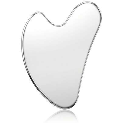 1 pieza Herramienta Gua Sha compacta - Diseño portátil para el cuidado de la piel en movimiento