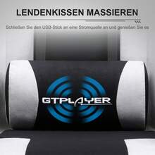 GTPLAYER Gaming Chairs - 白色-布款 - 查看 8