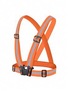 1 pieza Chaleco reflectante para caminar de noche, equipo reflectante - Multicolor - Ver 13