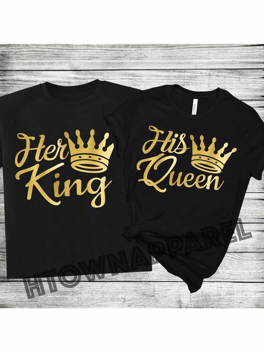 Valentine's Day-Shirt Confession Tee Gamer Couple-Shirts, Matching Anniversary Graphic Tees Men Crop Tops Couple Tee Art Outfits Men-Shirt - 黑色 1pcs MEN2 - 查看 1