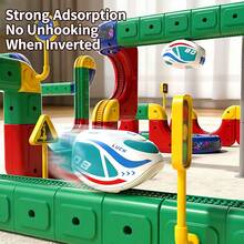 3D Modular Electric Train Toy Set For Children 3+ Years Old, Flexible Track Building, 360° Rotation, Anti-Gravity Design, STEM Learning Gift - Multicolor - View 7