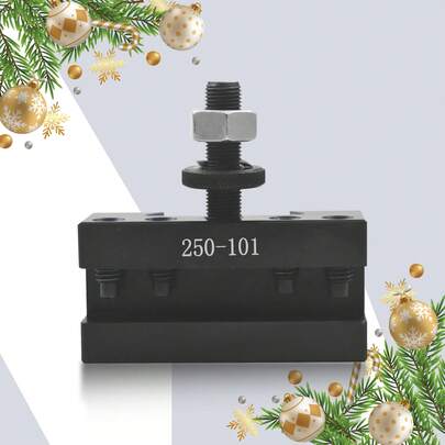 1 Pcs AXA Tool Post 250-101 Wedge Type Quick Change Tool Post Lathe Swing