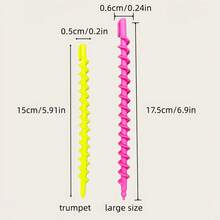 15pcs Color Random, Long Hair Spiral Curling Iron, Curling Tool, DIY Hair Styling Curling Iron - 大型目標 - 查看 8