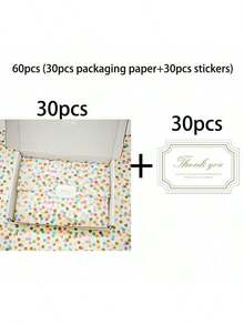 10/30/60 Sheets Of Colored Polka Dot Gift Wrapping Paper, 50cm X 35cm - Perfect For Easter, Weddings, Valentine's Day, Holidays, Birthdays, Bouquet And Shoe Wrapping, Gift Bag Fillers, And Gift Wrapping Accessories. - Color Wave Dots - View 16