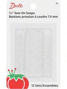 EstiloEstiloDritz 85 Broches De Costura, Transparente, 12 UnidadesVersióN MejoradaVersióN Mejorada - transparente - Ver 2