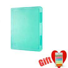 Buy 1 Get 1 Free, Buy File Box Get Memo Pad, Minimalist Desktop Document File Box, Transparent Plastic Receipt Organizer Box, Office Supplies