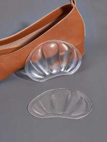 Forefoot Pads,2Pcs Fan-Shaped Shock-Absorbing Anti-Slip Self-Adhesive Heel Protector Tool Leather Shoes High-Heeled Shoes Silicone Thickened Anti-Abrasion Anti-Falling Foot T-Shaped Post Heel Half-Size Pad Women's Insole Insulation,Galentines,Puppy,Carnival,Party Decorations