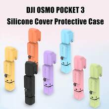 Pocket 3 Case, Soft Silicone Protective Case Compatible With DJI Osmo Pocket 3 Creator Combo, Lightweight Creen Protector Grip Cover Accessories For Xtra Muse - Pink - Multicolor - View 6