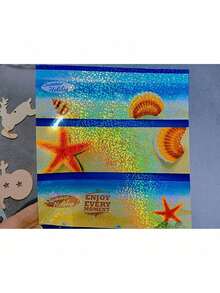 EstiloTendenciaBleidruck - CalcomaníA HolográFico Para Impresora De InyeccióN De Tinta/LáSer, 20 Hojas De 8.5 X 11 PulgadasCalidad PremiumVersióN Mejorada - 1 - Ver 6