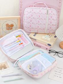 Cute Quilted Bible Protective Cover Large Bible Cover Case Book Cover Protector Sleeve Travel Book Cloth Sleeve Cover Student Diary Loose Leaf Binder Protective Case Portable Ledger Notepad Diary Cover Sleeve For Or Softcover Decor Floral Fabric Soft Flower Cloth Travel Sleeves Cover,Book Decor,Bible