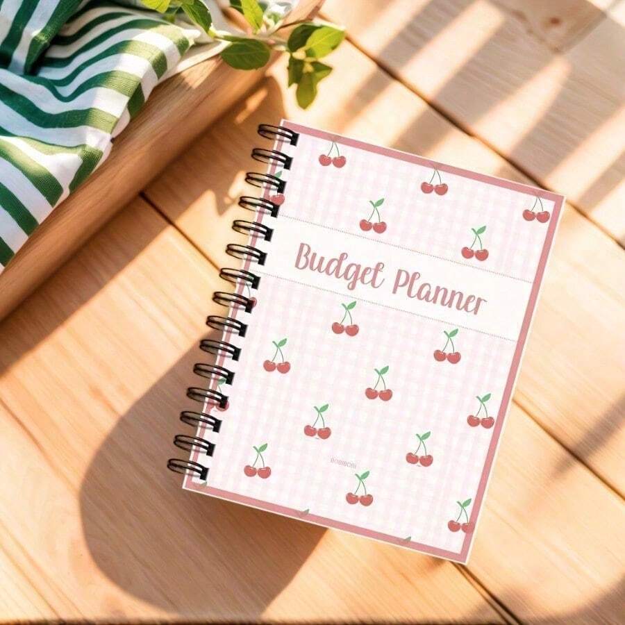 Ultimate Budget Planner And Financial Binder - Dateless Monthly And Bi-Weekly Budget Books With Bill Tracker, Savings Log, And Debt Tracker | Personal Finance Organizer Notebook For Smart Financial Management, Goal Achievement, And Easy Cash Flow Visualization, 50+ Pages | Cherry Blossom Pattern Cover | Ring Binding Notebook, Perfect For Halloween. Suitable For Home, Office, Study, And As A Holiday Gift. - Lập kế hoạch ngân sách - Xem 1