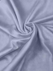 Speed mate 女士加大码T恤 - 宽松圆领短袖上衣，Y2K夏季休闲基础款T恤 - 霧霾藍 - 查看 5