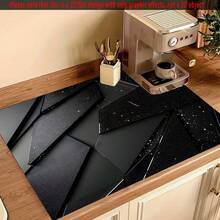 1pc Heat Resistant Protective Cover, Non-Slip & Scratch-Resistant Polyester Surface, Easy To Clean, Suitable For Kitchen, Washing Machine, Dryer, Stove Cover, Home Appliance Accessories, Modern Kitchen Utensils, With Anti-Slip Texture. - Multicolor - View 13