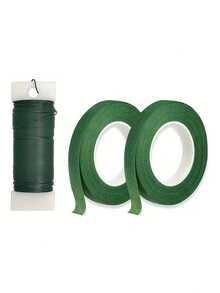 6pcs Flower Arranging Tool Set, Including Rose Thorn Remover, Pruning Shears, 1 Pair Gloves, And 3 Rolls Floral Tape, Suitable For Valentine's Day, Gifts, Flower Shops, And Weddings - Multicolor - View 4