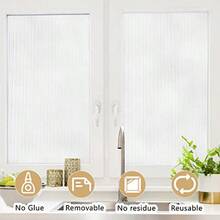 Window Stickers & Films - 縦縞 + 44.5cm x 254cm - チェックする 3