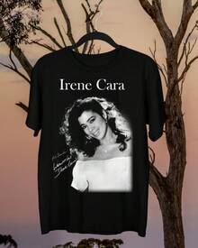 Collection Irene Cara Singer Gift For Fan Black S-5XL Unisex T-Shirt GC164 - 圖片的主色調 - 查看 1