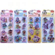 3D Water Sticker Racing Car Toy, Children's Reward Liquid Quicksand Crystal Small Sticker Painting - Tanned Kitty/Sticker>Candy/Kitten/Kids - Multicolor - View 10