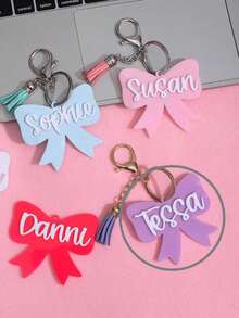 Personalized Name Keychain,Custom Keyring For Kids, Birthday Or Back To School Bag Charm - Custom Keychain - View 8