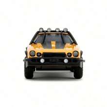 Jada 变形金刚系列 1/32 比例合金车模，1977 款雪佛兰科迈罗，千斤顶，擎天柱西部之星 5700 XE，合金车模，电影同款，男孩生日礼物赛车玩具车可动模型