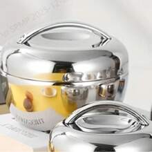 Stainless Steel Insulated Lunch Box, Apple Shaped Food Container, Provides Warm Meals For Students And Workers