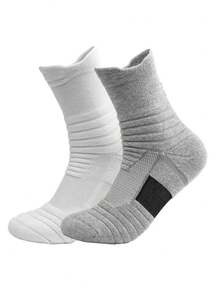 加厚缓冲篮球运动袜，吸湿排汗，抗起球