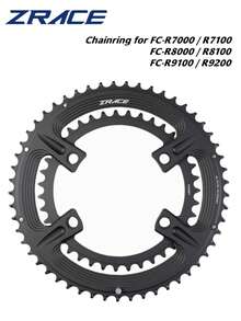 ZRACE 105 FC-R7000 / ULTEGRA FC-R8000 / DURA-ACE FC-R9100 BCD110 Asymmetric Bicycle Road Chainring 110BCD 4-Bolts 50-34T 52-36T 53-39T Bicycle Chainring