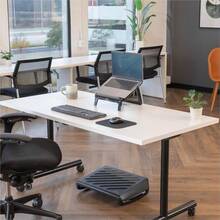 1 Pack Black Mouse Pad Non-Slip Rubber Base Waterproof Smooth Surface - màu đen - Xem 4