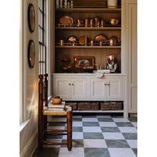 FloorPops X Chris Loves Julia Bonneville Jade Peel And Stick Floor Tiles, FP6332 - 多色302 - 查看 7