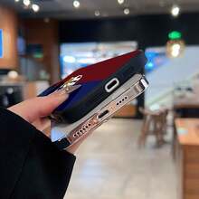 FC Barcelona Logo Design Phone Case Compatible With Samsung Phone Cases,  17,  16 Pro Max,  15 Pro Max,  13, And  12. Made Of TPU Material, Providing Shock And Drop Protection. A Great Gift For Family, Friends, Loved Ones, Boyfriends/Girlfriends, And For Christmas - Màu đen LB44 - Xem 4