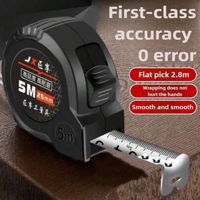 3M/5M/7.5M/10M Tape Measure Retractable Thickened Wear-Resistant Steel Measuring Tape Household Measuring Tools
