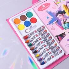 K-POP女团主题儿童涂鸦绘画书、拼图玩具、画板、生日礼物、幼儿园纪念品、创意工具、新年礼物