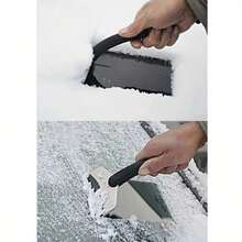 Car Snow Shovel, Car Windshield Snow Shovel, Deicing Snow Shovel, Winter Car Snow Removal Tool, Stainless Steel Snow Shovel - Sturdy and Durable Stainless Steel Snow Shovel - View 4