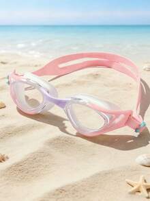 Adult Professional Swimming Goggles, High Transparency Anti-Fog Waterproof, Dual Silicone Sealing Strap, Essential For Swimming Pool, Beach, Training