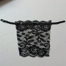 1件优雅蕾丝花卉可拆卸半身衬衫，适合大码女性，也适合圣诞节服装装饰。 - 彩色 - 查看 11