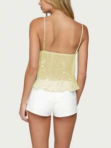 Elevate Your Style With Our Green Tank Tops - Available In S, M, L Sizes For A Perfect Fit - Amarillo - Ver 3