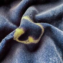 Printed Flannel Blanket, Cartoon Design For Office Nap - Five-petaled Flower - View 7