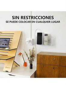 EstiloTendenciaSoporte Para Control De Remoto Pared, Porta Controles TV Pared, Grande, Desmontable, Para TeléFono, Control Remoto, CosméTicos, PequeñOs ArtíCulos, Para Estar, HabitacióN, BañO, Hogar, OficinaCalidad PremiumVersióN Mejorada - 1 - Ver 4