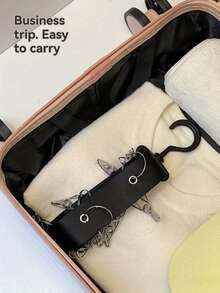 1个不锈钢壁挂式帽子架，带8个夹子 - 最多可容纳16顶棒球帽，夏季帽子收纳整理架，多功能非电动帽子架，适用于家庭、衣柜 - 彩色 - 查看 7