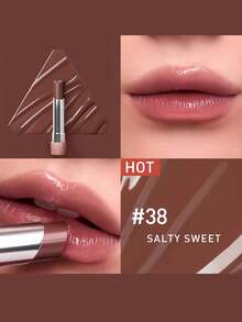 3CE GSlouchy Lip Glow 38 Salty S SN，保湿亮泽唇彩，水润透明配方，不粘腻，打造玻璃般唇妆效果，日常唇部护理，韩妆必备，3.2克/0.11盎司，K-Beauty - 38 Salty s SN - 查看 8