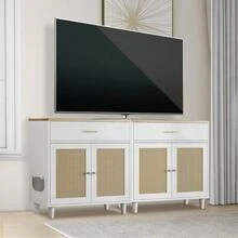 Mueble oculto para caja de arena de gato con cajón de almacenamiento, gabinete de madera para arena de gatos - Unitalla - Ver 4